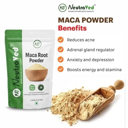 Premium Maca Root Powder | Pure Peruvian Ginseng (Lepidium meyenii) in Zipper Standup Pouch image 4