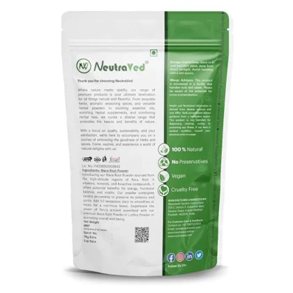 Premium Maca Root Powder | Pure Peruvian Ginseng (Lepidium meyenii) in Zipper Standup Pouch image 5