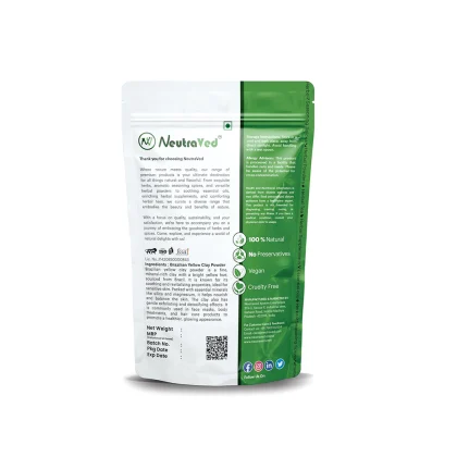 Brazilian Yellow Clay Powder image 6